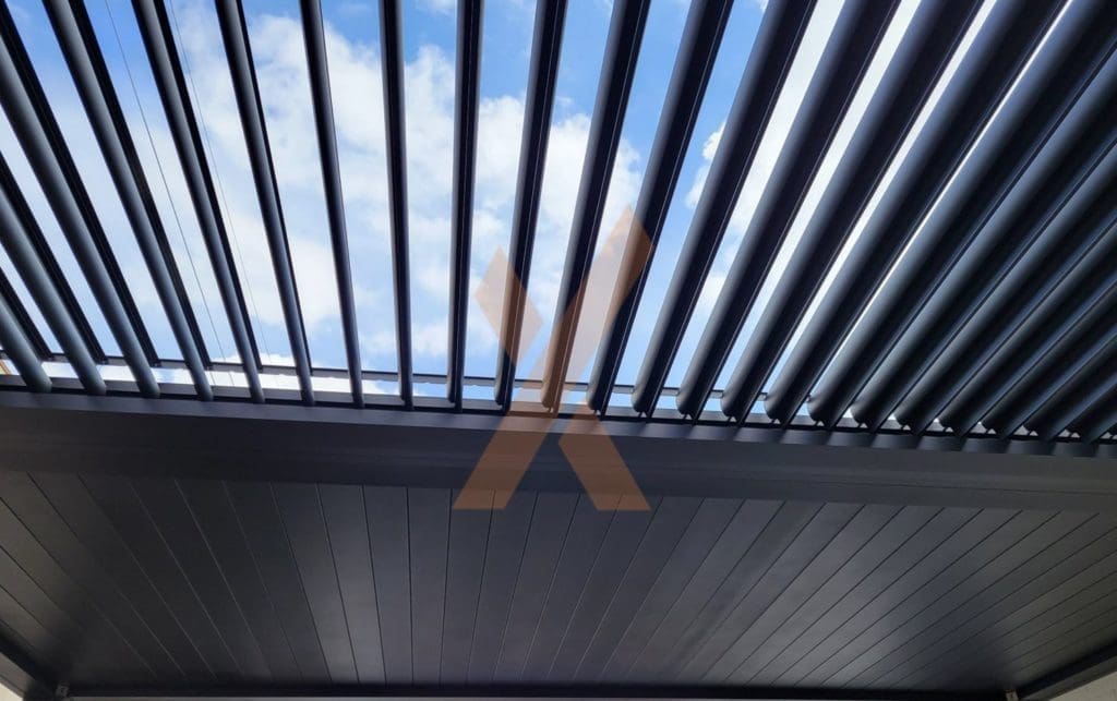 2 Zone Aluminum Pergola by StruXure of the Rockies
