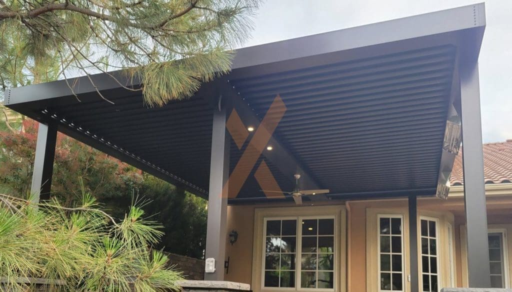 3 post Denver Pergola by StruXure of the Rockies