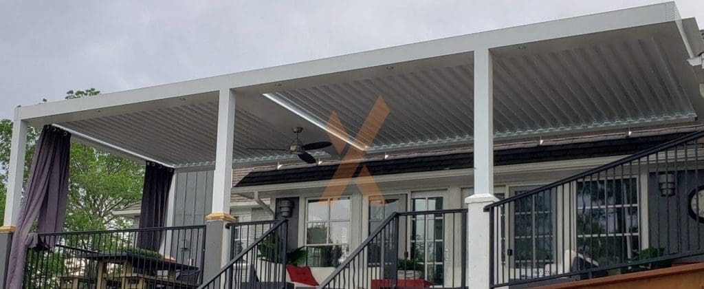 Aluminum Pergola Centenial by StruXure of the Rockies