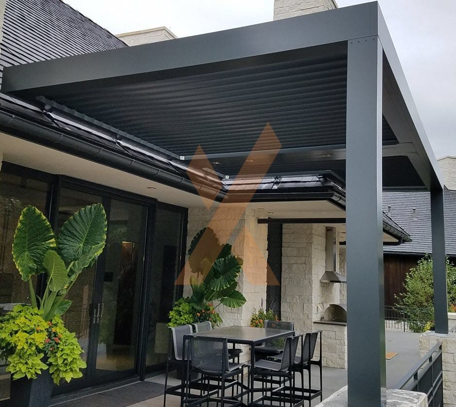 2 post Aluminum Pergola Kling