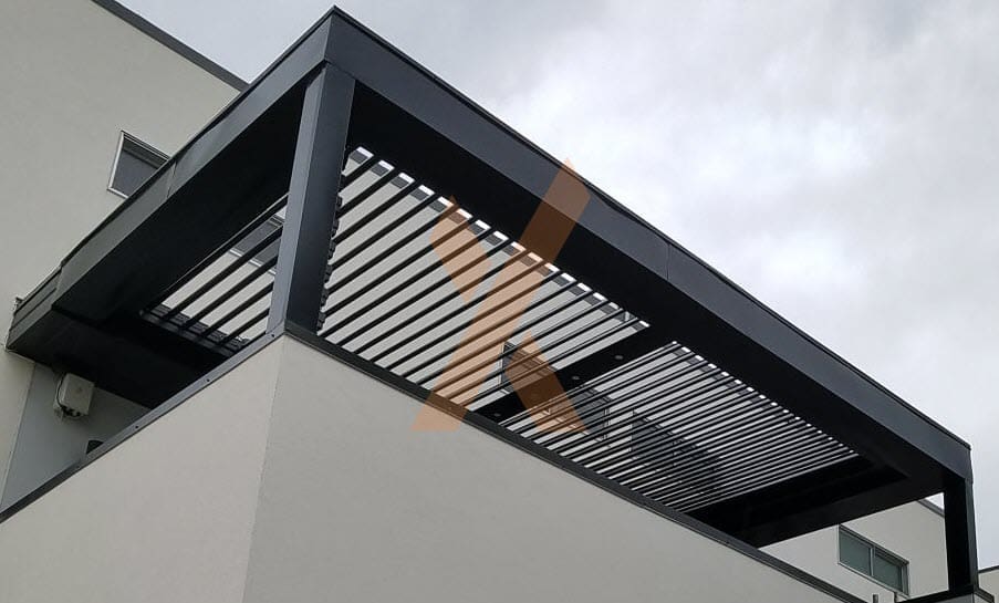 High Aluminum pergola Marte by StruXure of the Rockies
