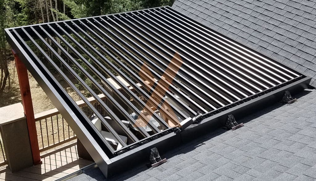 Attached Pergola Evergreen by StruXure of the Rockies
