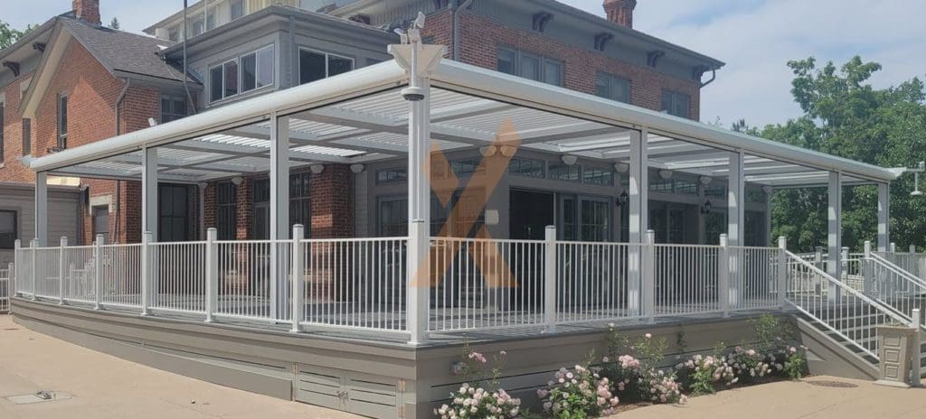 Boulder Commercial Pergola by StruXure Denver