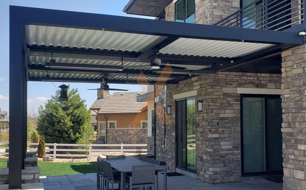 Broomfield backyard pergola by StruXure of the Rockies