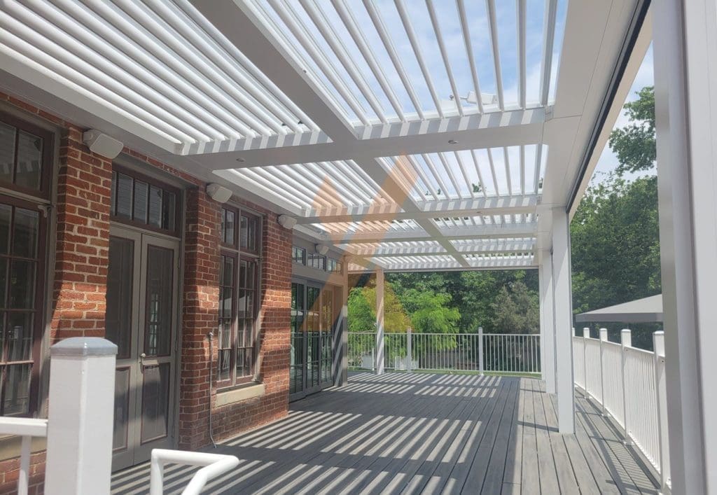 Commercial Pergola for Event Venue Boulder by StruXure of the Rockies