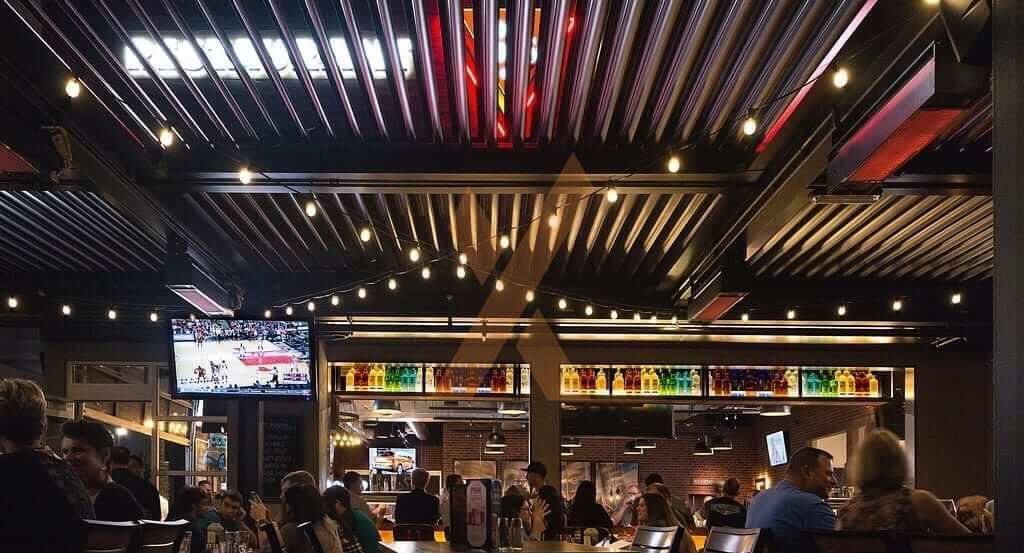 Commercial StruXure bar by StruXure of the Rockies