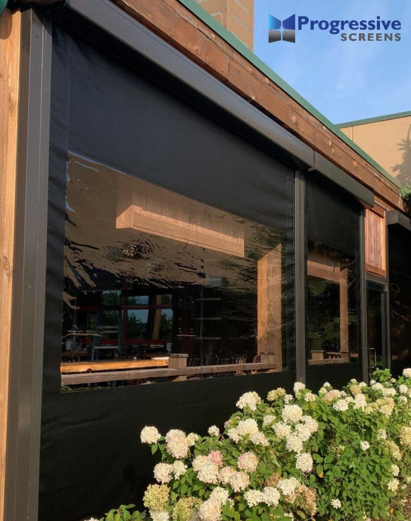 Commercial solar screen window by StruXure Denver