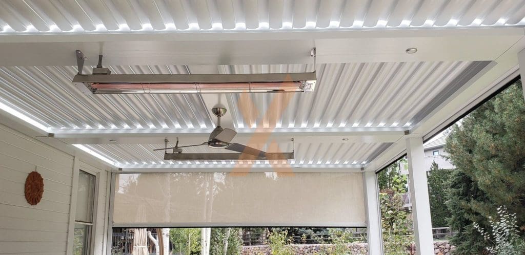 Residential Motorized Screen by StruXure of the Rockies