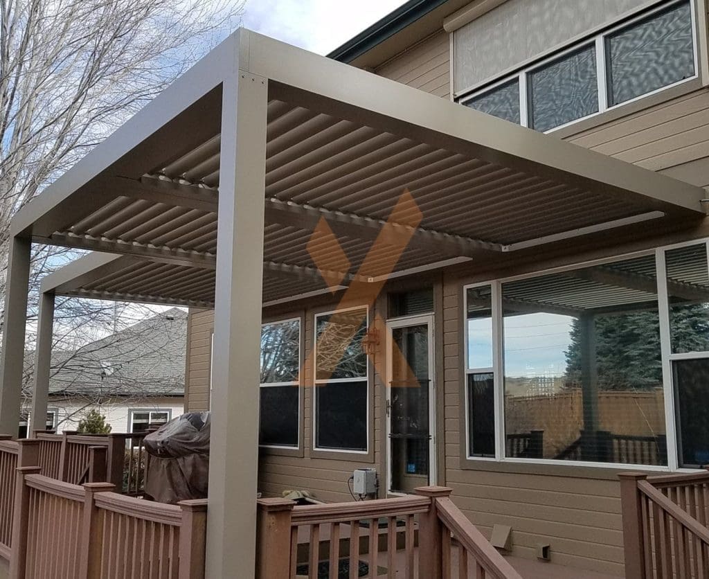 Lakewood Patio deck pergola by StruXure of the Rockies