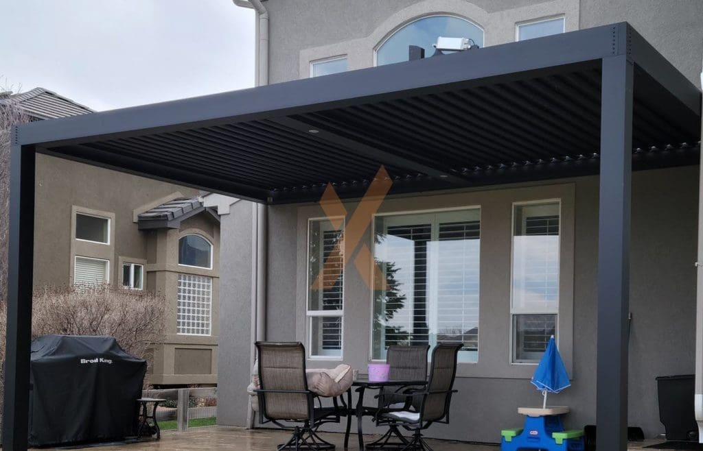 Littleton Aluminum Pergola by StruXure of the Rockies