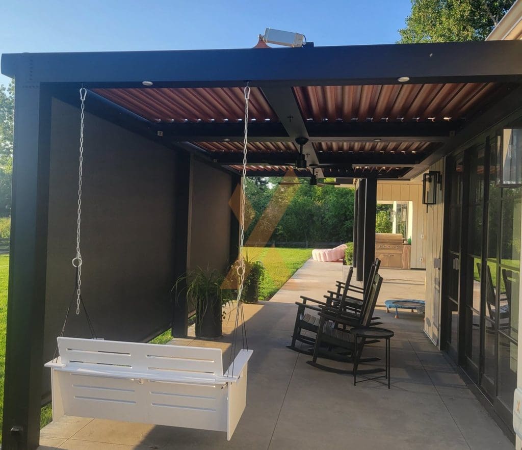 Littleton Motorized Pergola by StruXure pergola