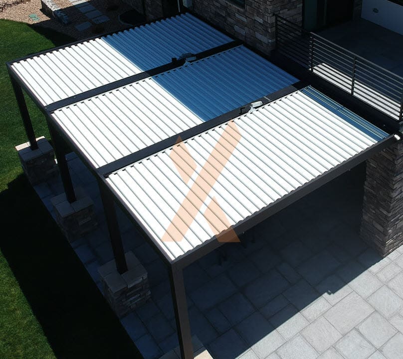 Patio shade pergola broomfield by StruXure of the Rockies