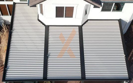 Penrod Aluminum Pergola shade by StruXure of the Rockies