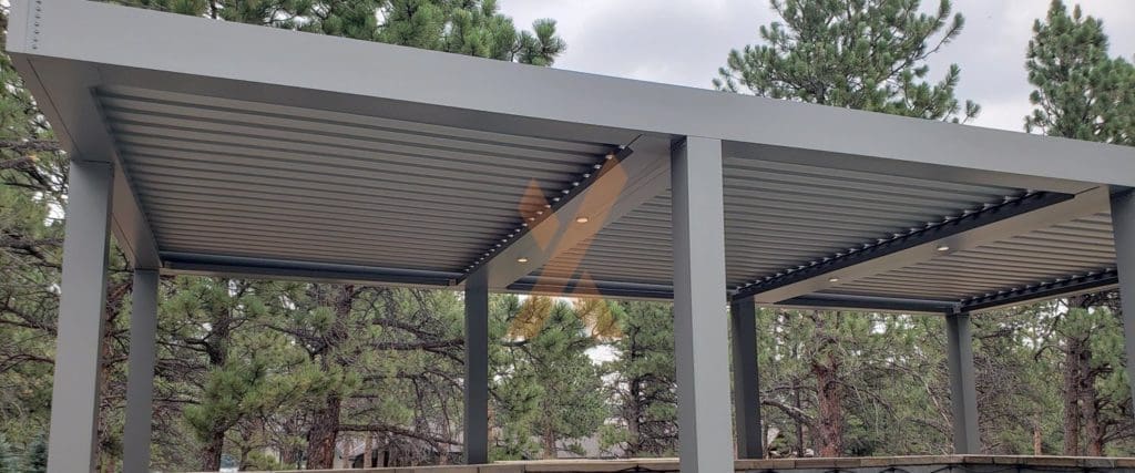 Pergola in Boulder by StruXure of the Rockies