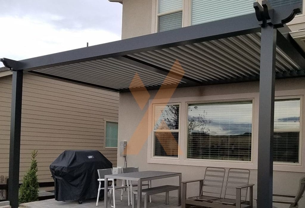 Pergola in Sentenial by StruXure of the Rockies
