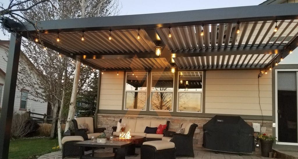 Residential Pergola in Longmont by StruXure of the Rockies
