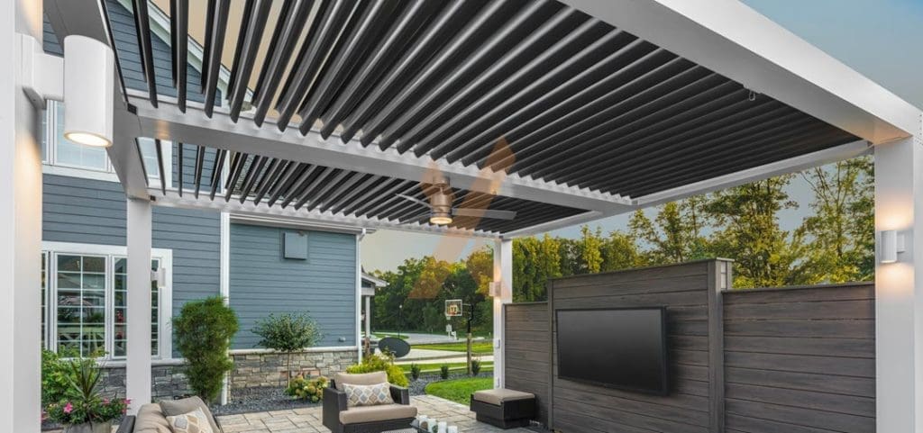 Residential patio by StruXure of the Rockies