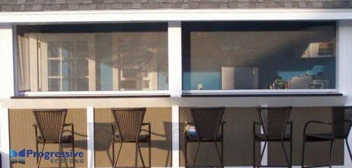 Residential insect screen by StruXure of the Rockies