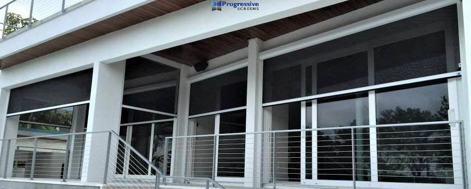 Residential insect screen by StruXure of the Rockies