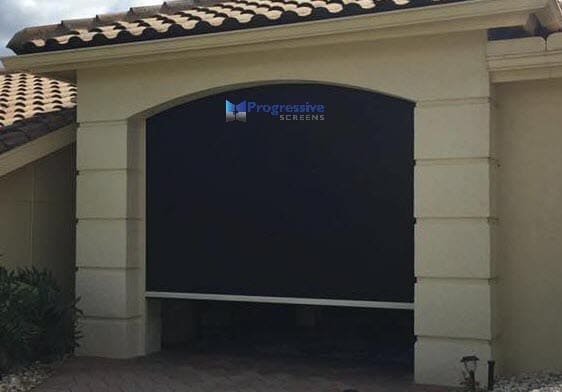 Residential solar screen by StruXure of the Rockies