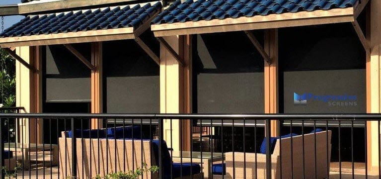 Residential solar screen by StruXure of the Rockies