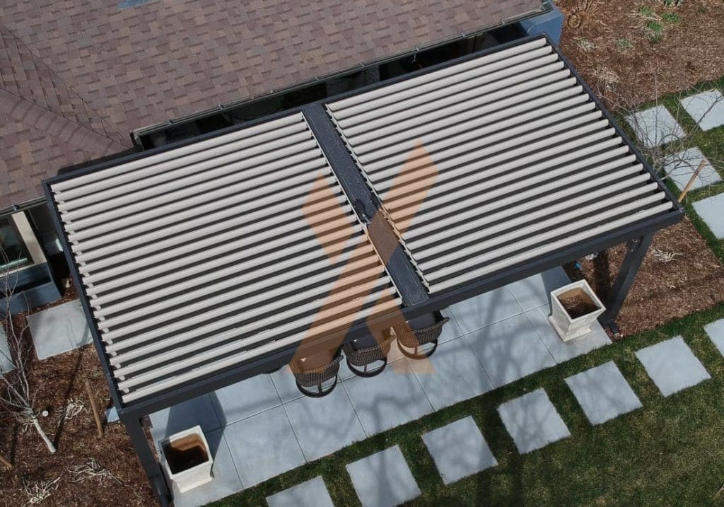 Traynor pergola shade by StruXure of the Rockies