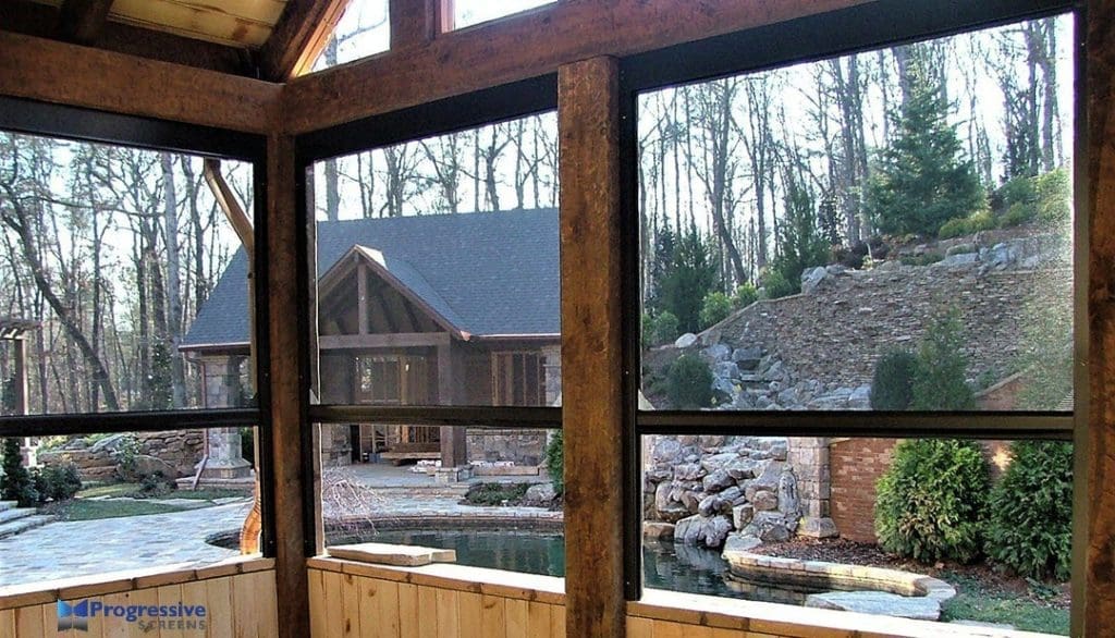 Residential insect screen by StruXure of the Rockies