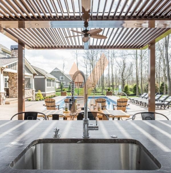 Residential Pergola by StruXure of the Rockies