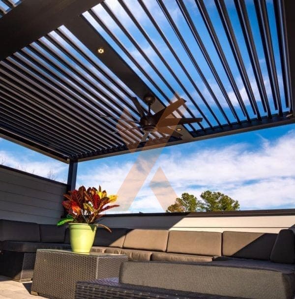 Residential Aluminum pergola by StruXure of the Rockies