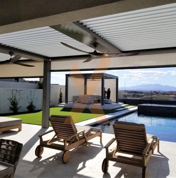 Residential pergola StruXure by StruXure of the Rockies