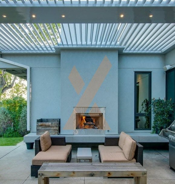 Residential pergola by StruXure of the Rockies