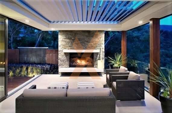 Residential pergola by StruXure of the Rockies