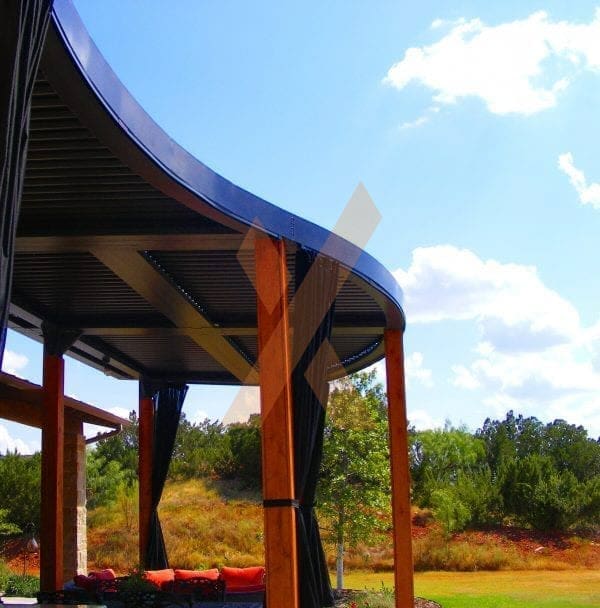 Residential pergola by StruXure of the Rockies