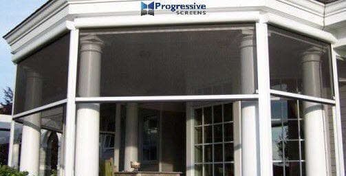 Residential solar screen by StruXure of the Rockies