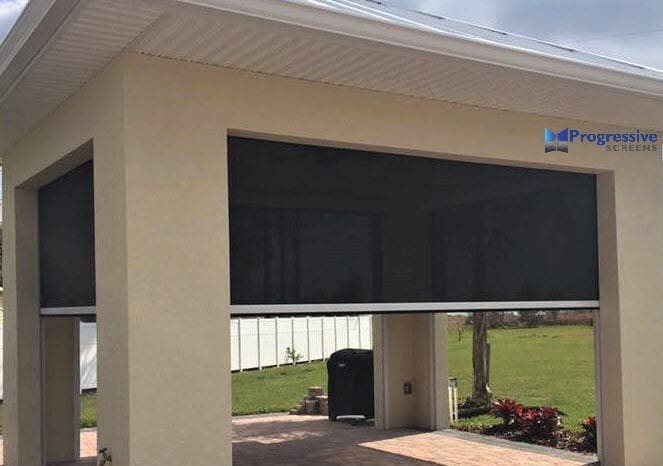 Residential solar screen by StruXure of the Rockies