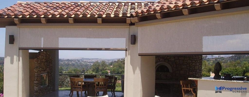 Residential solar screen by StruXure of the Rockies