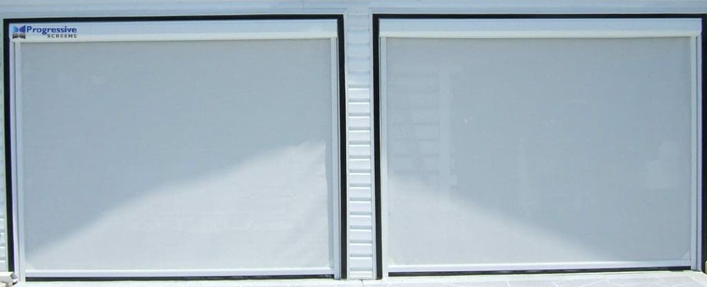Residential wind screen by StruXure of the Rockies