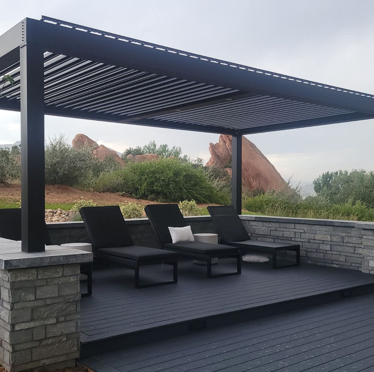 Pergola installed in Littleton, CO 80125