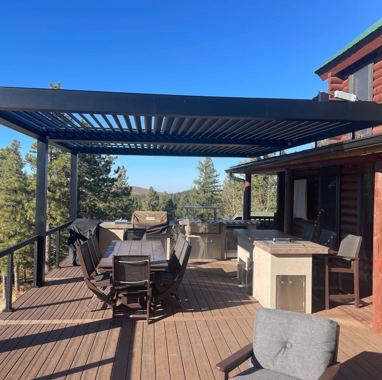 Pergola installed in Littleton
