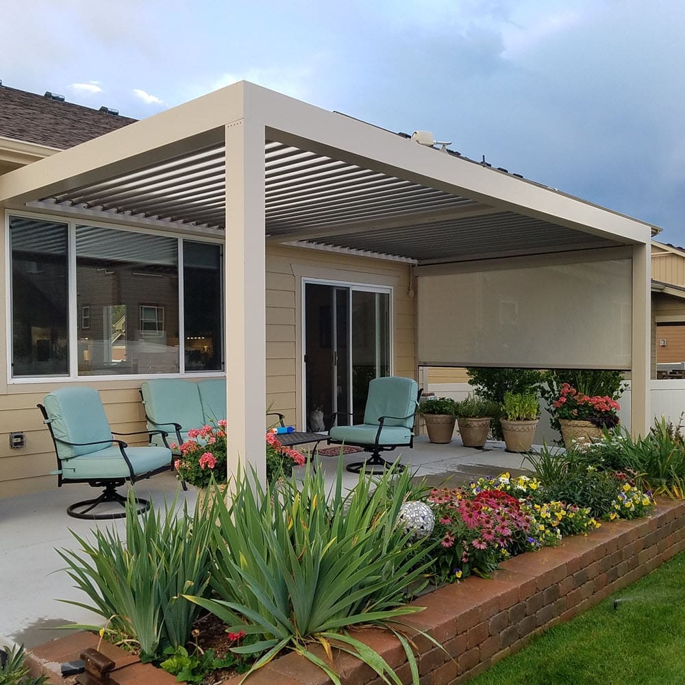 StruXure Pergola installed in Colorado