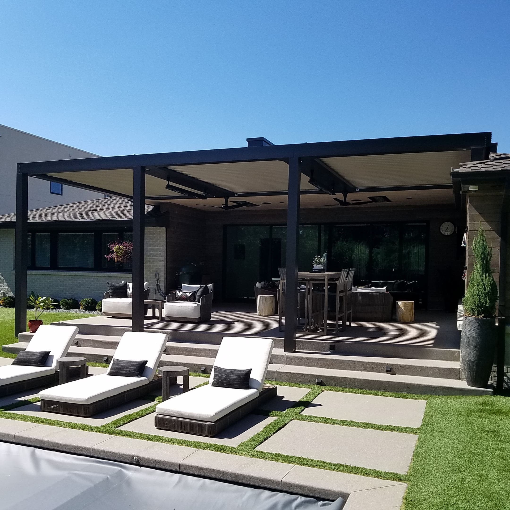 Residential Pergola Pool Side Pergola